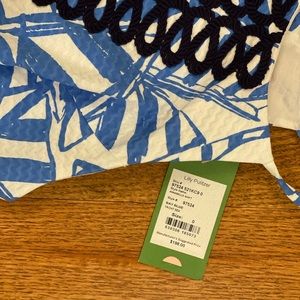 Lilly Pulitzer NWT blue navy white dress